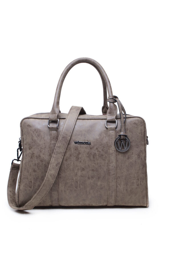 Wimona Luciana Dames Laptoptas Taupe