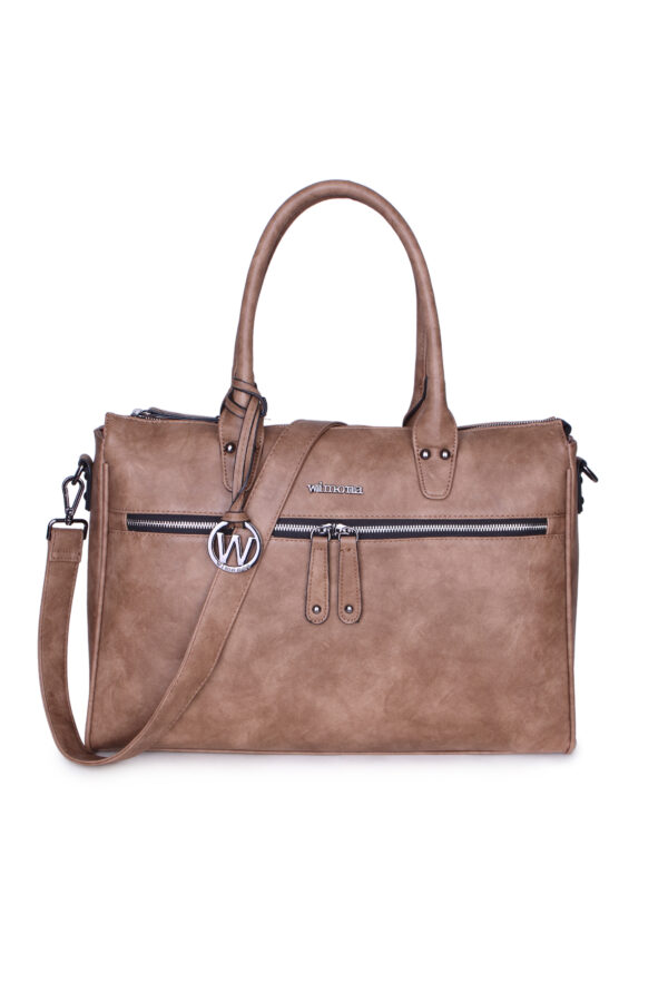 Wimona Fabiana-Two Dames Laptoptas Taupe