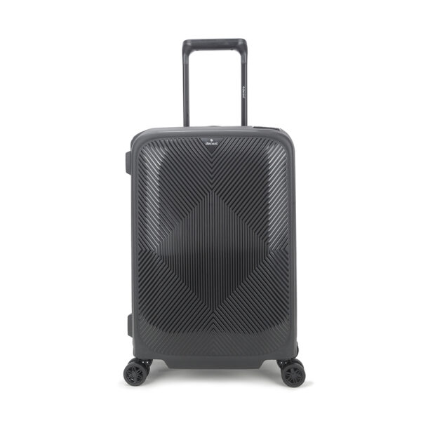 Decent Axiss-Fix 4 Wiel Cabin Trolley 55 Zwart