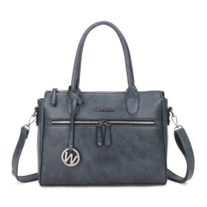 Alternative view of Wimona Bambina Schoudertas donkerblauw