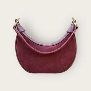 Linn Bag Burgundy Suede