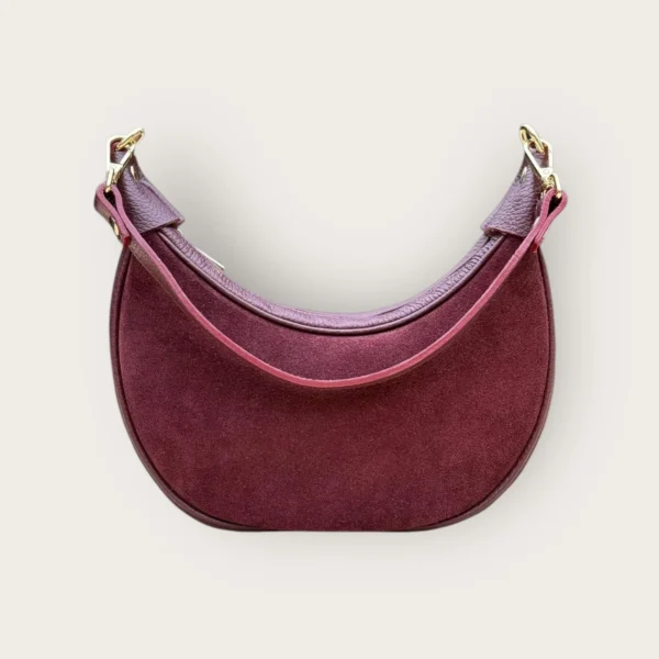 Linn Bag Burgundy Suede